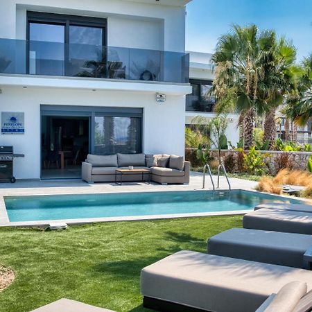 Penelope Beachfront Villa Kremastí Eksteriør bilde