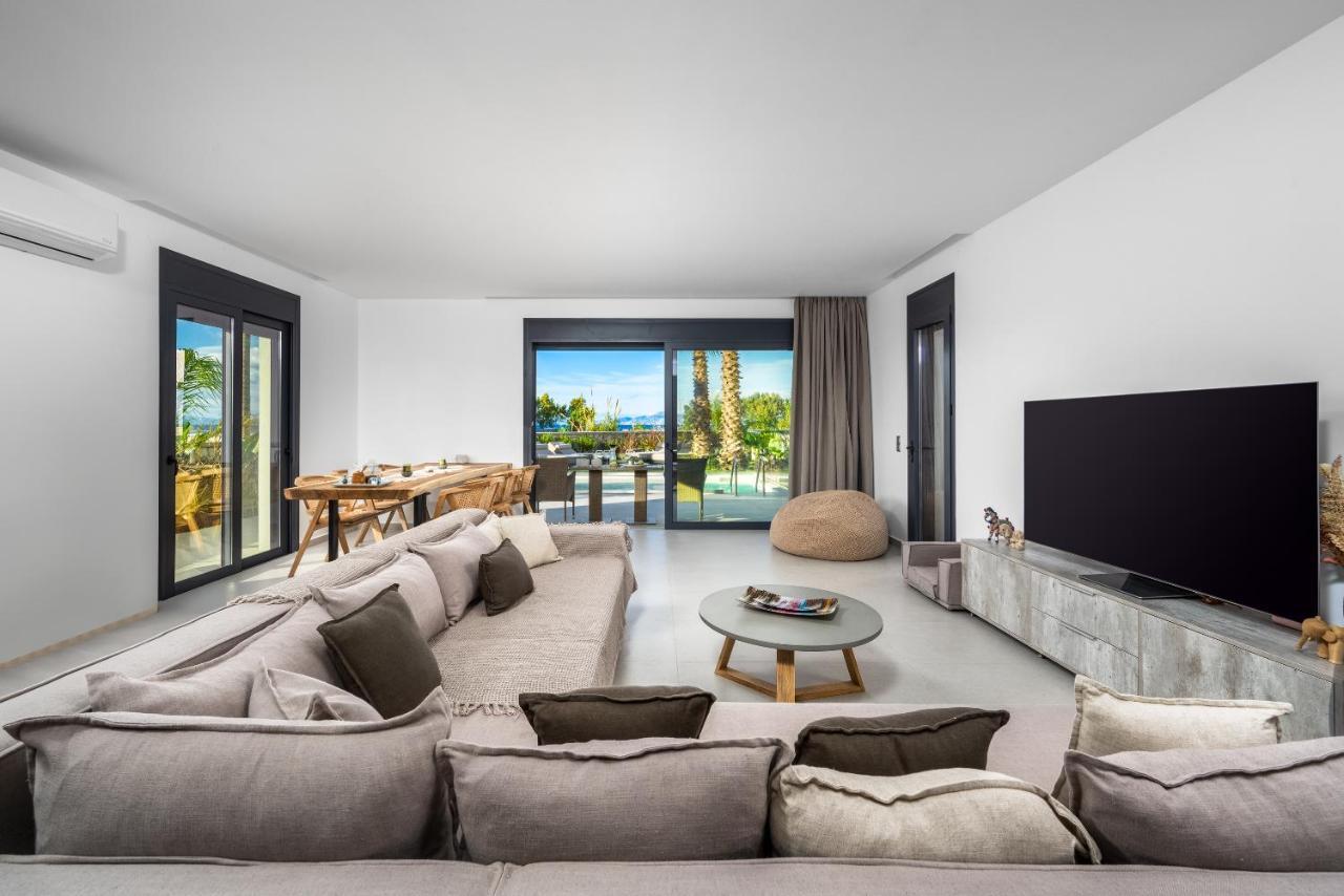 Penelope Beachfront Villa Kremastí Eksteriør bilde